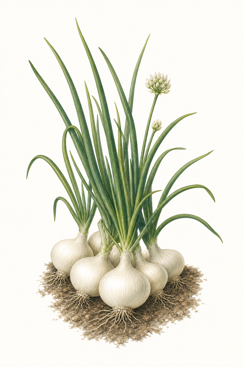 Botanical illustration of Texas Early Grano 502 PRR