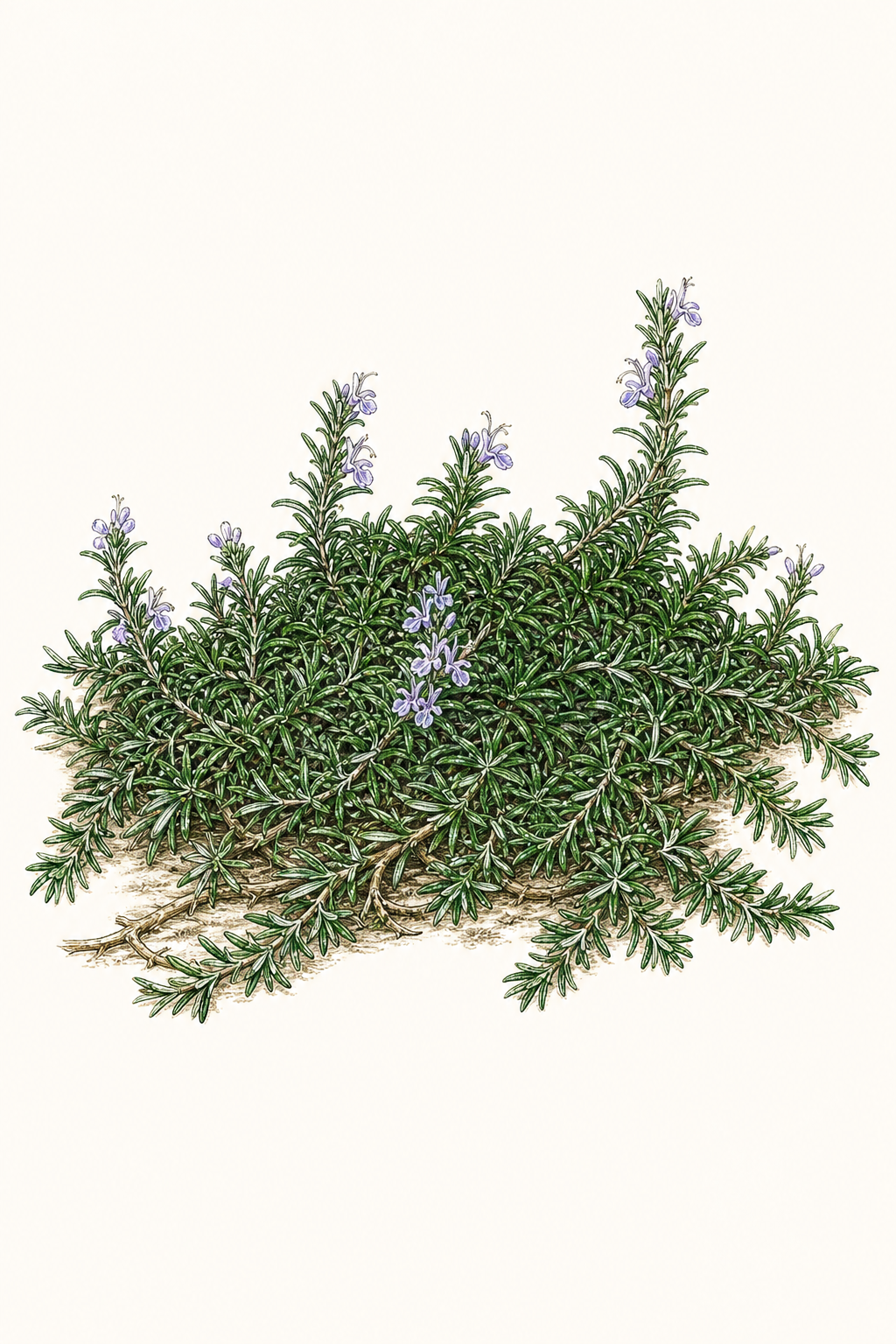 Botanical illustration of Huntington Carpet