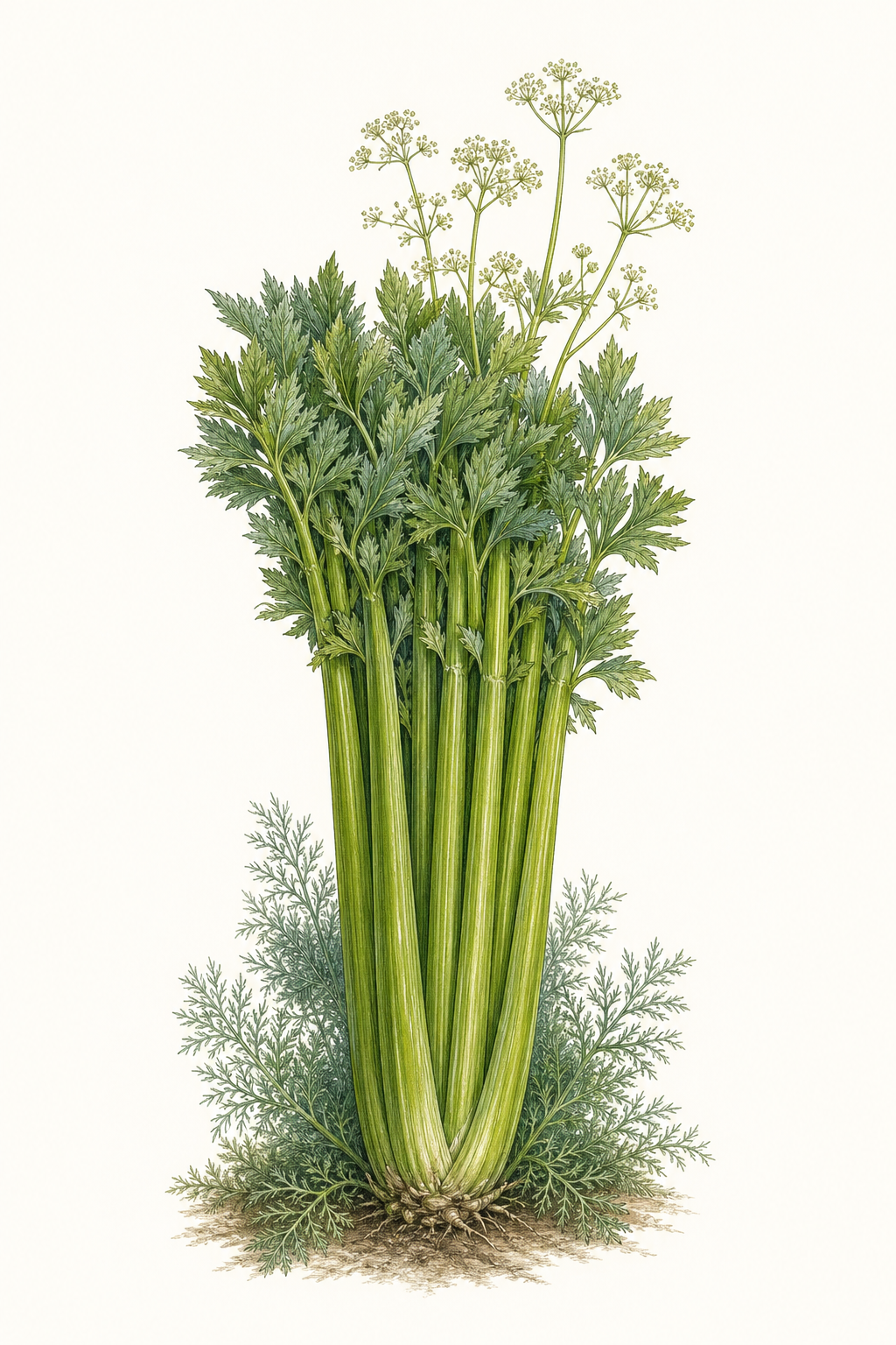 Botanical illustration of Amsterdam Cutting