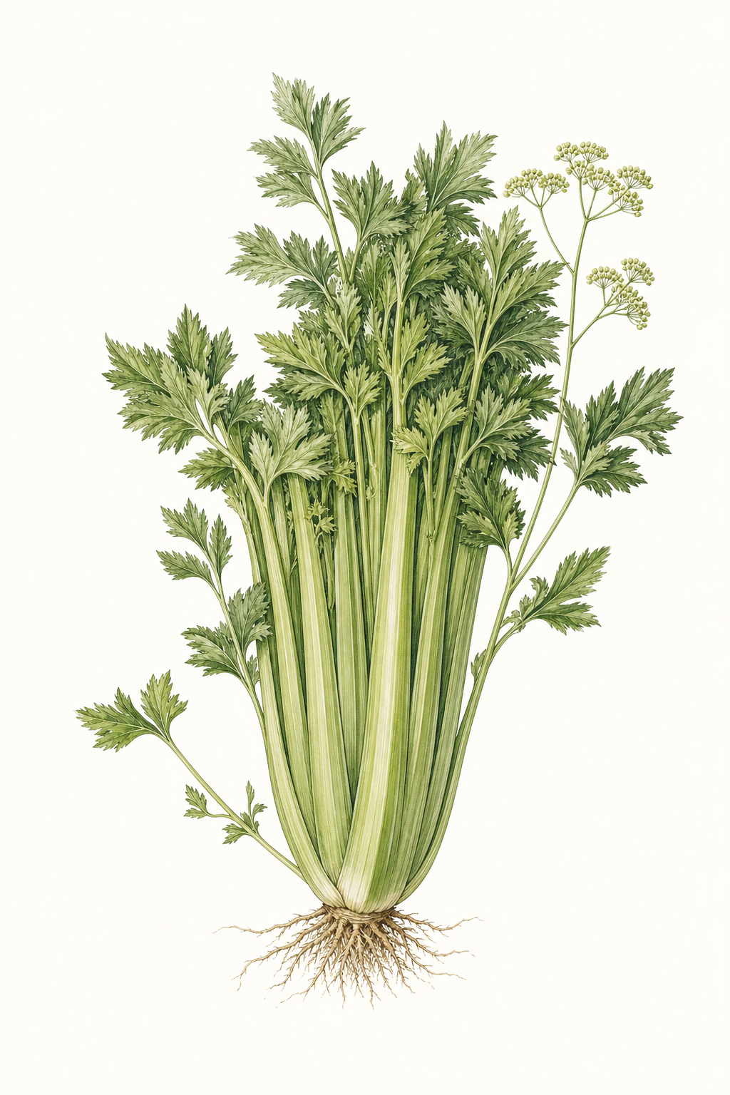 Botanical illustration of Summer Cash