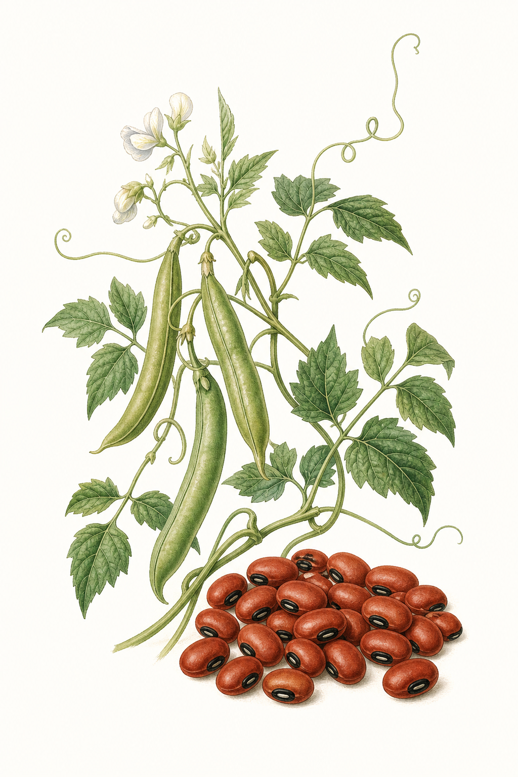 Botanical illustration of Red Ripper