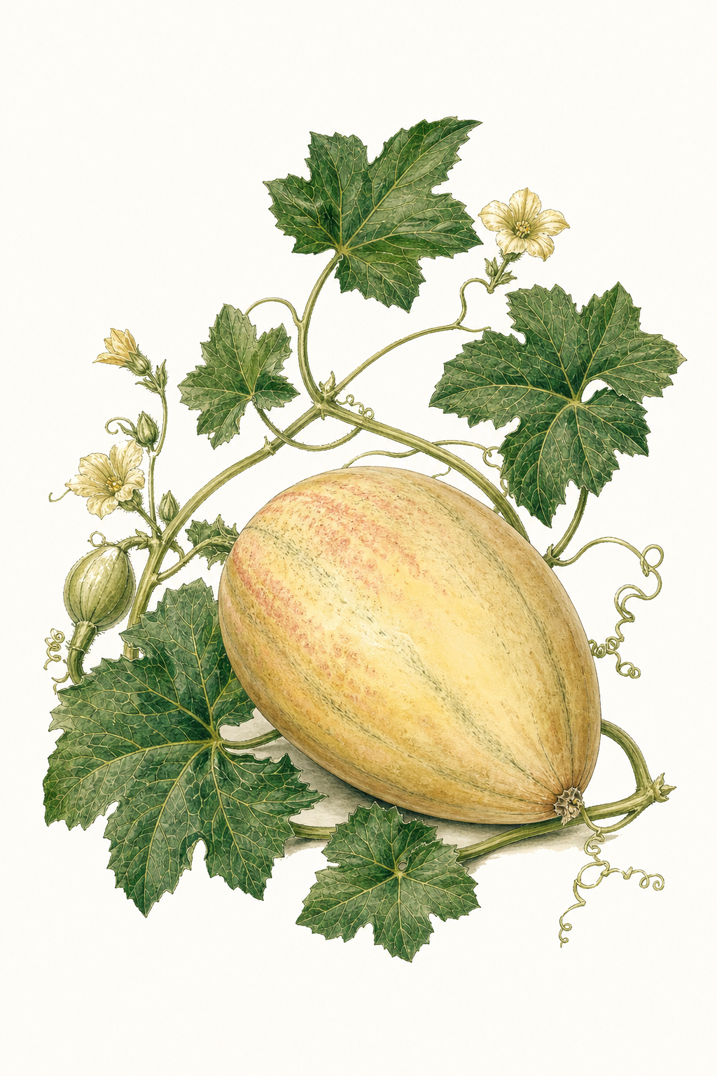 Botanical illustration of Hannah's Choice