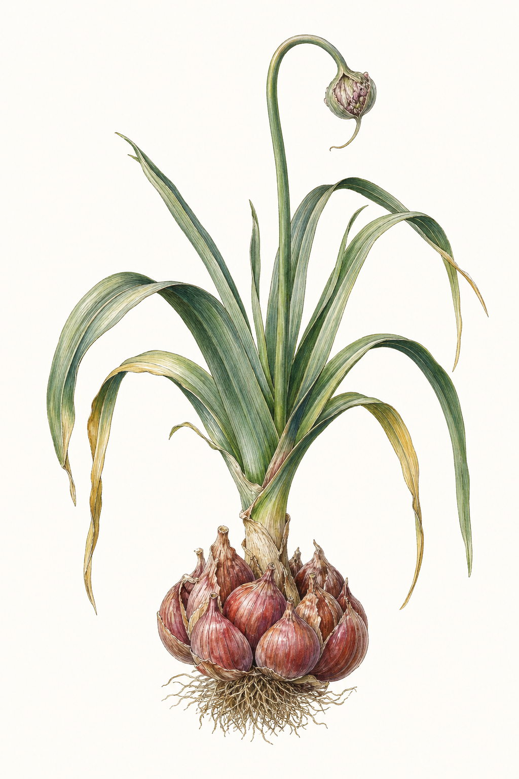 Botanical illustration of German Red