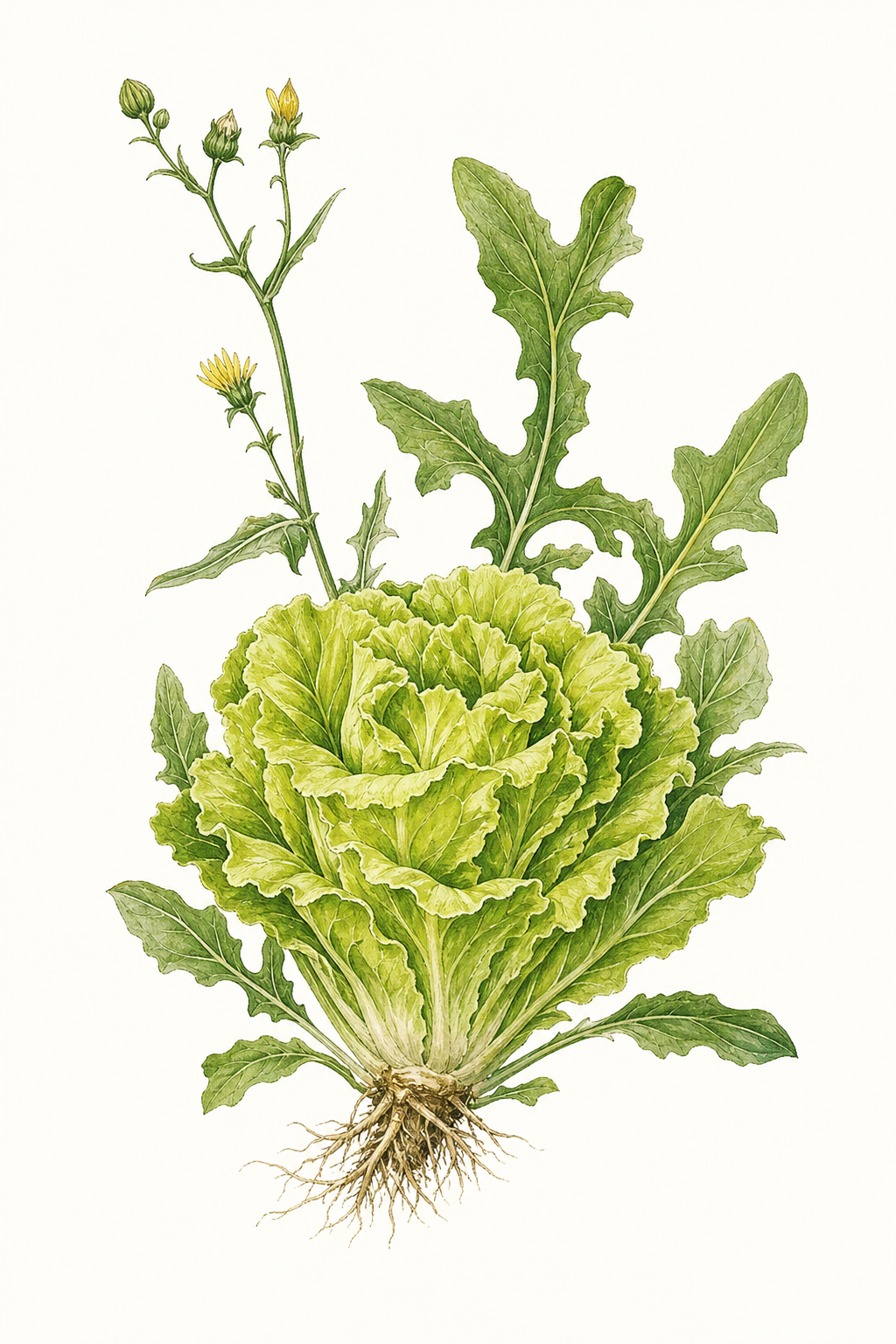 Botanical illustration of Jericho