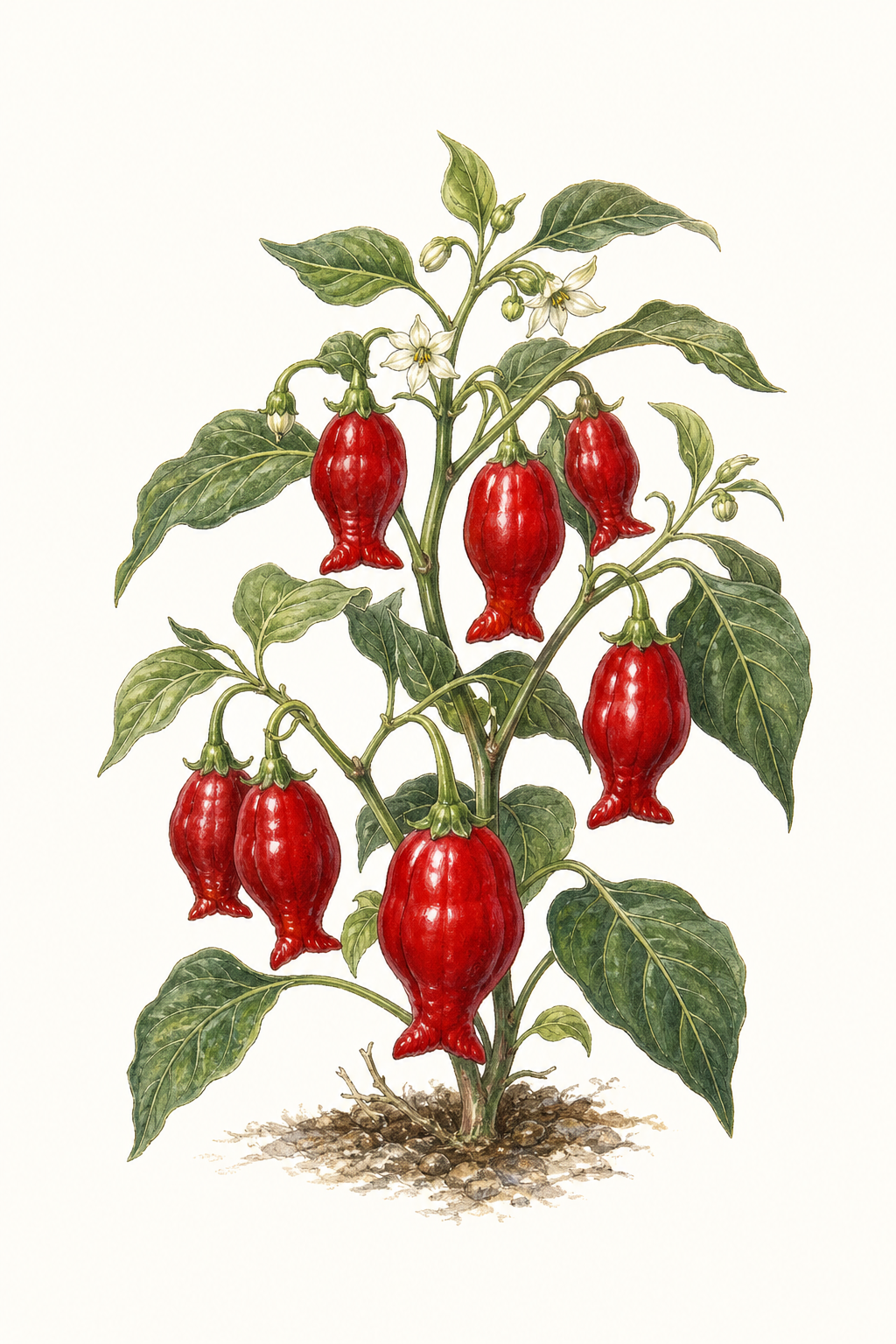 Botanical illustration of Fish