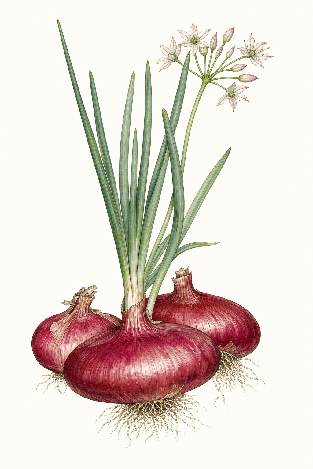 Botanical illustration of Redwing