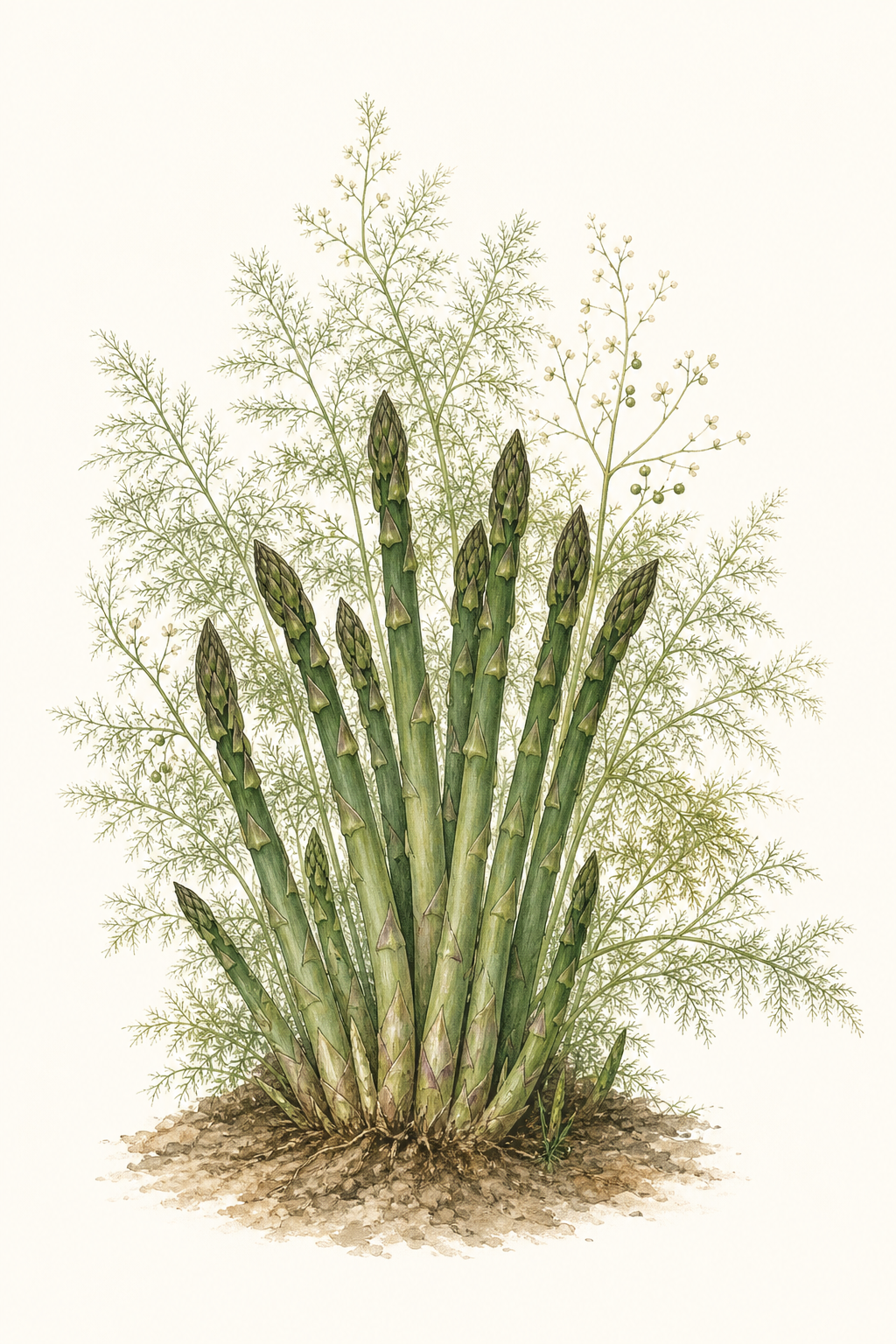 Botanical illustration of Jersey Giant