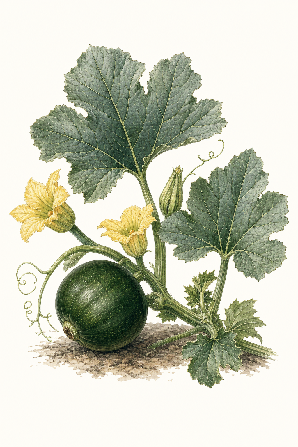 Botanical illustration of One Ball