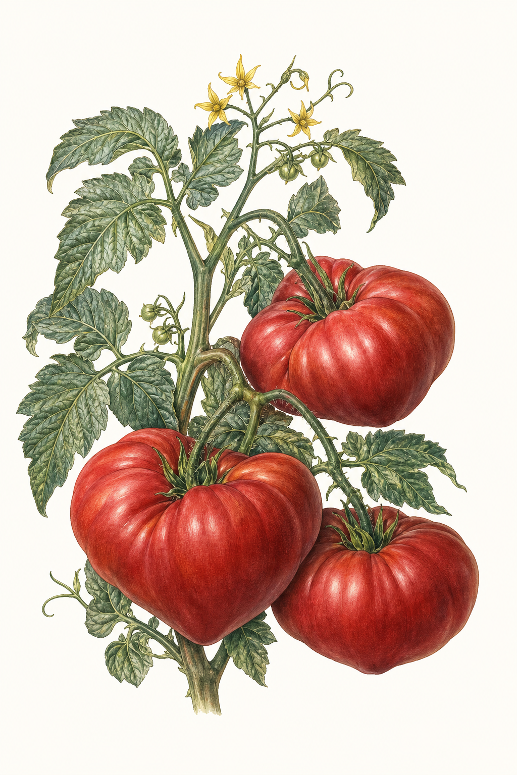 Botanical illustration of Mortgage Lifter VFN
