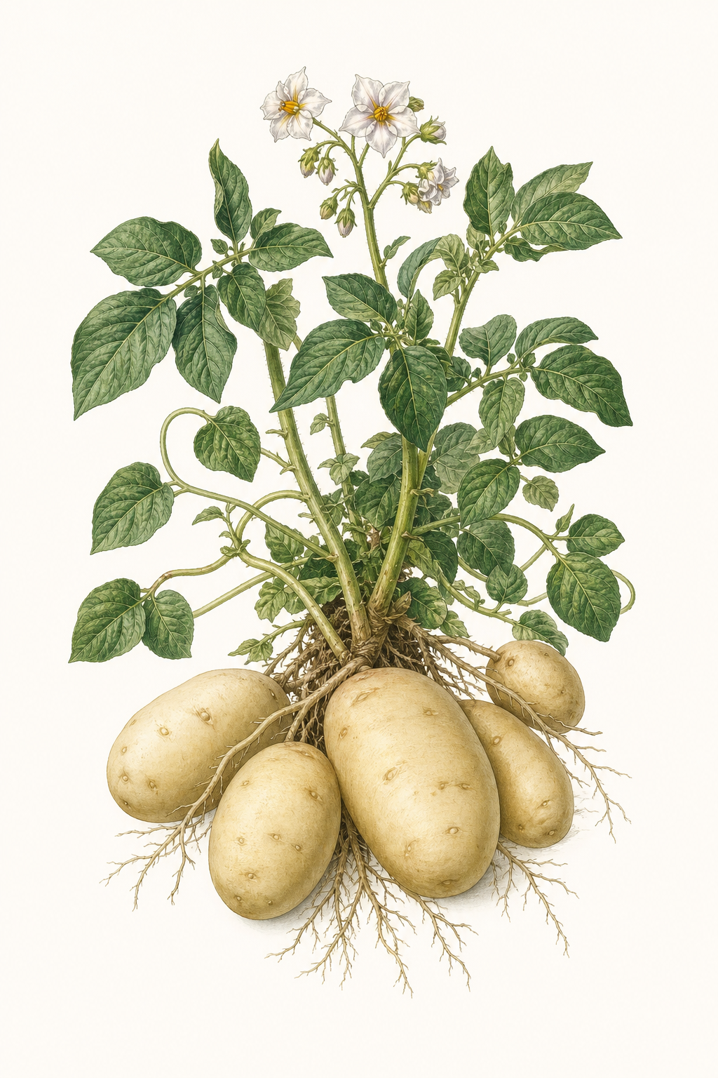 Botanical illustration of Katahdin