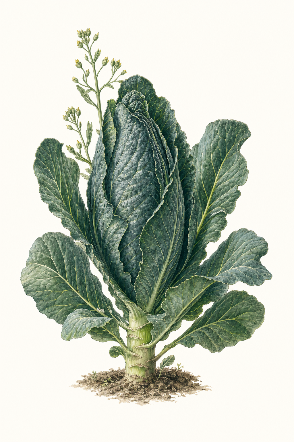 Botanical illustration of Charleston Wakefield