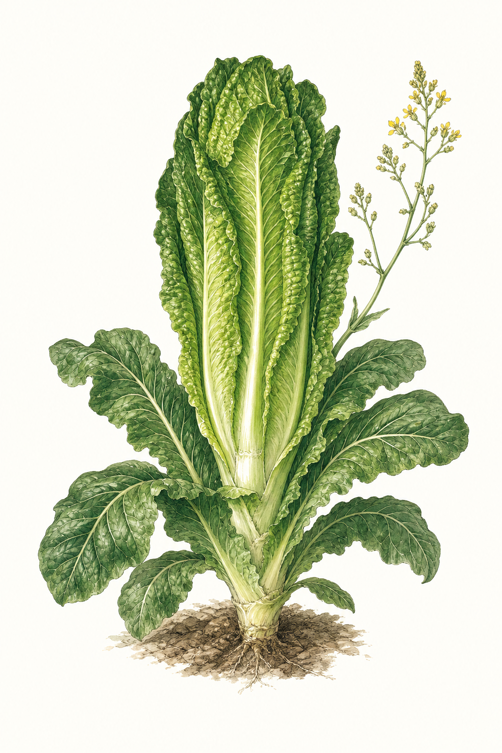 Botanical illustration of Gila