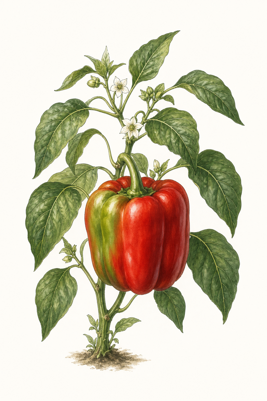 Botanical illustration of Big Bertha