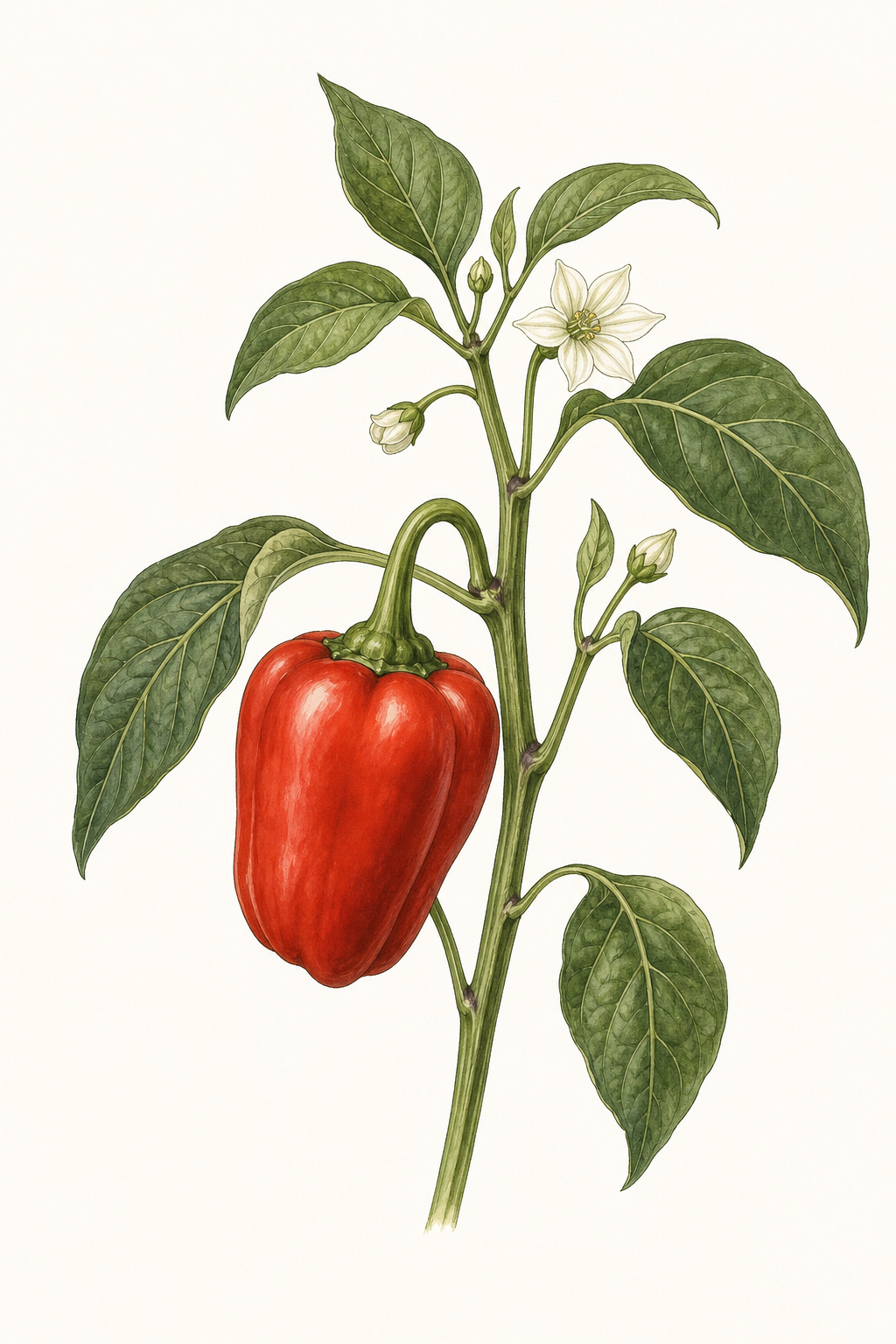 Botanical illustration of Ratund Sweet Italian