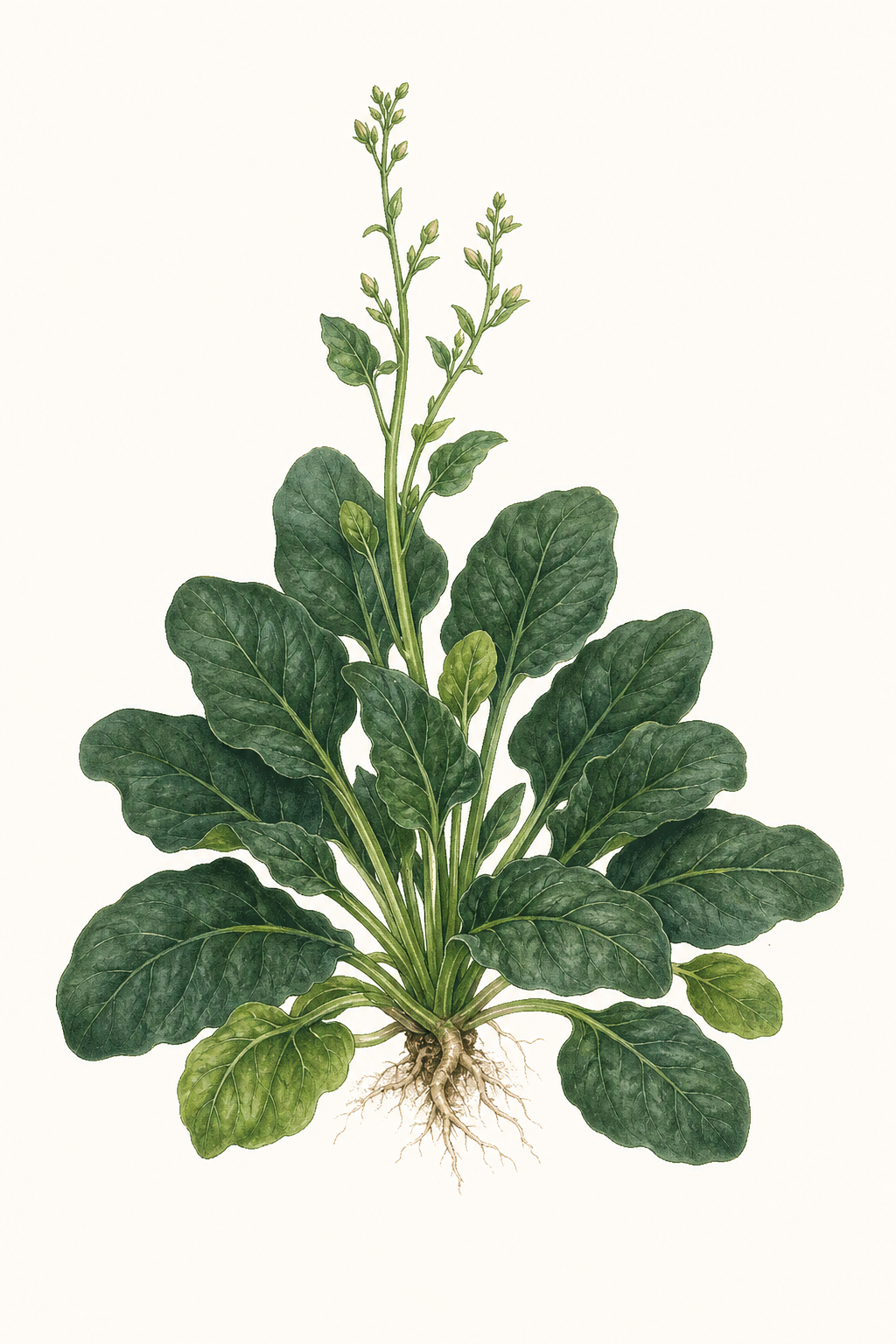 Botanical illustration of Palco