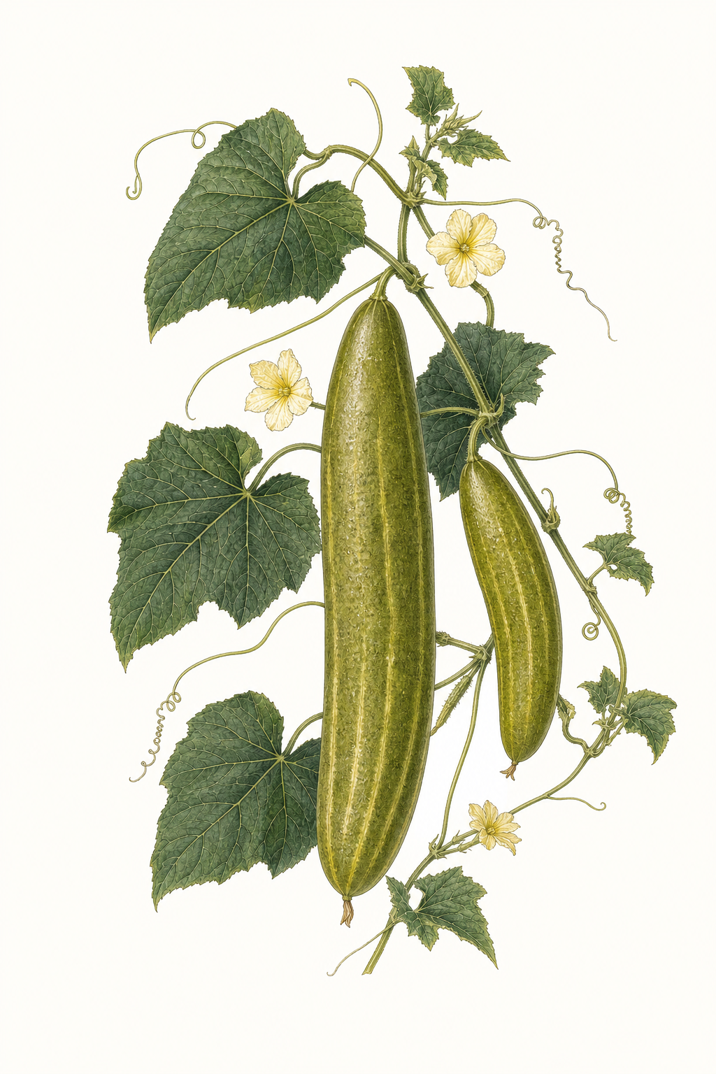 Botanical illustration of Armenian