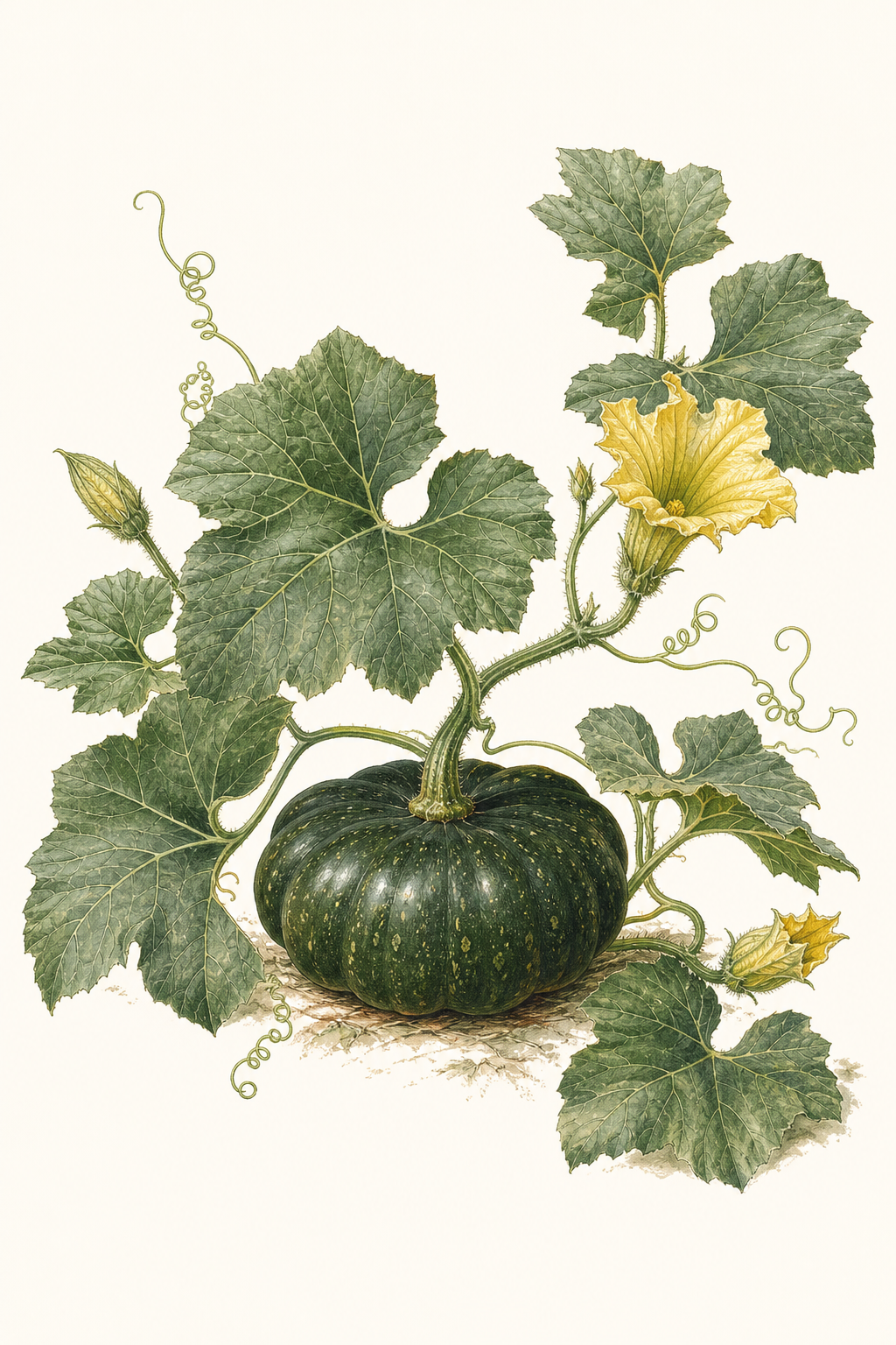 Botanical illustration of Bonbon