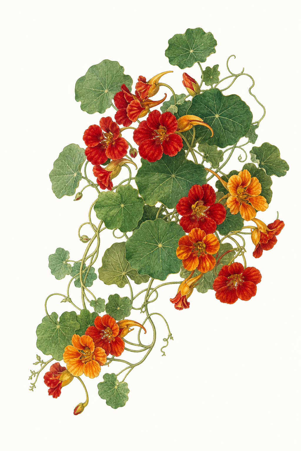 Botanical illustration of Jewel Of Africa