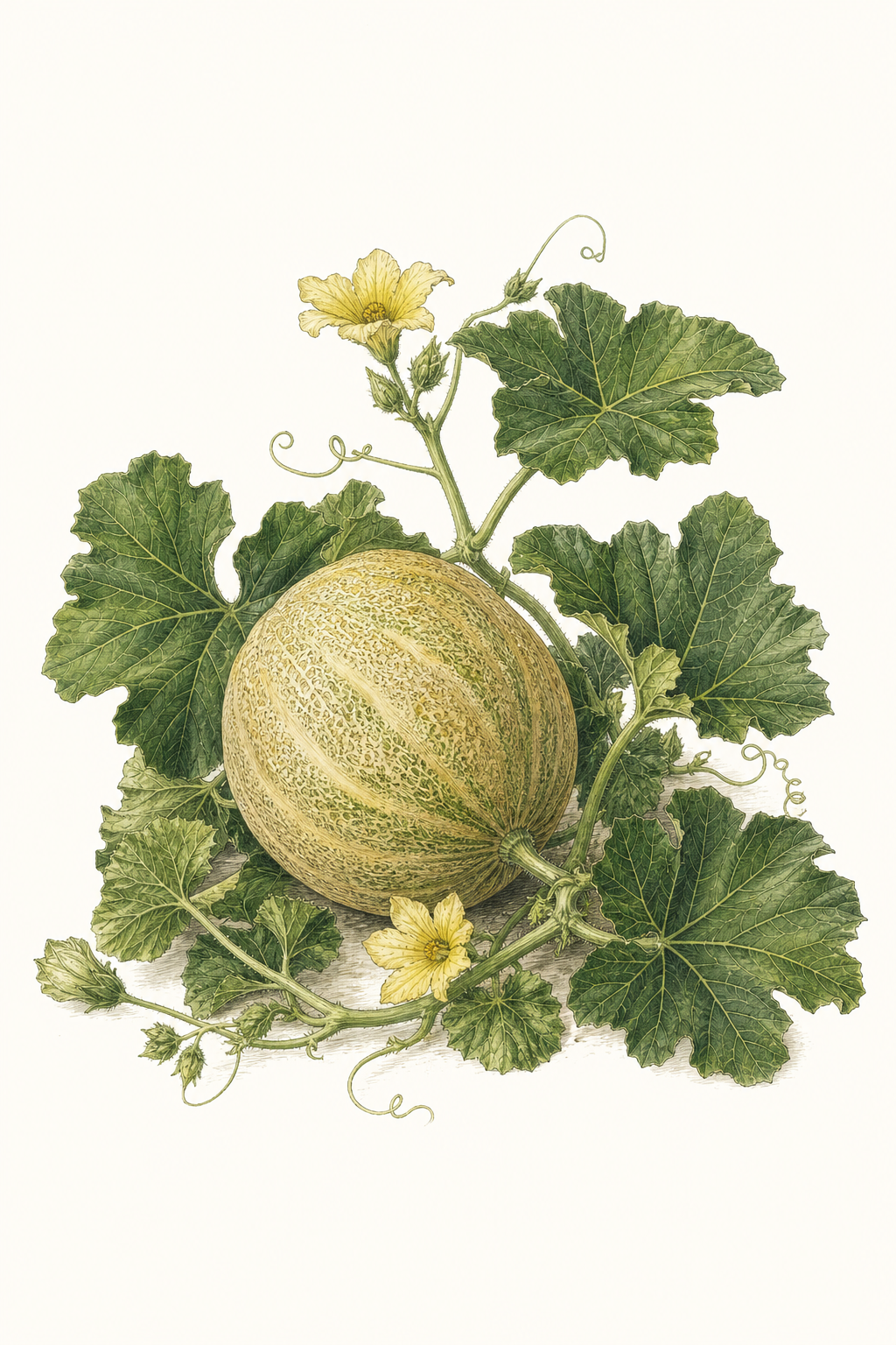 Botanical illustration of Burpee Hybrid