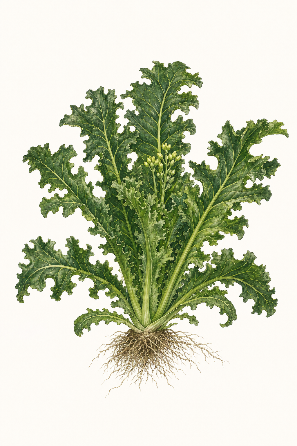 Botanical illustration of Oakleaf