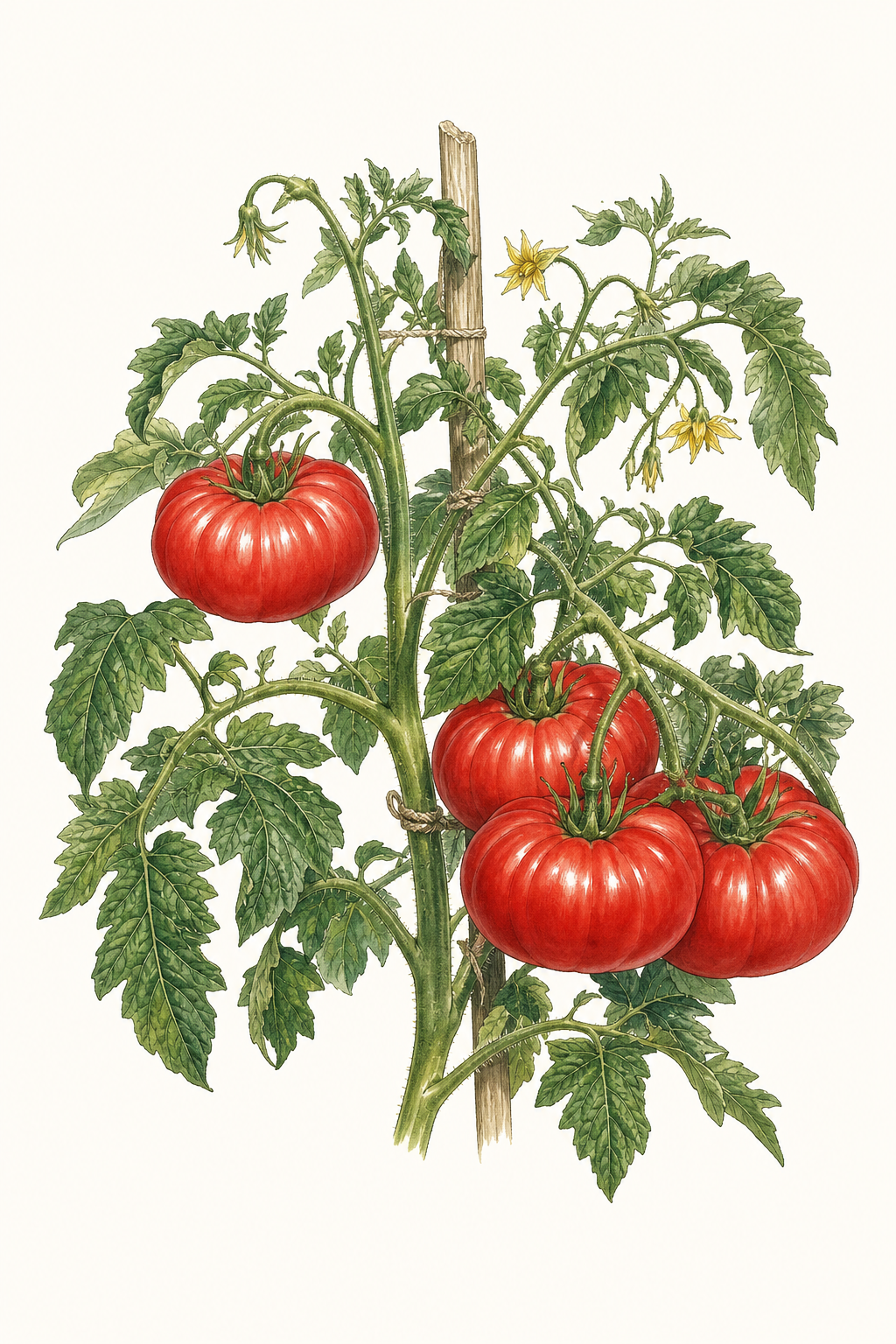 Botanical illustration of Beefsteak