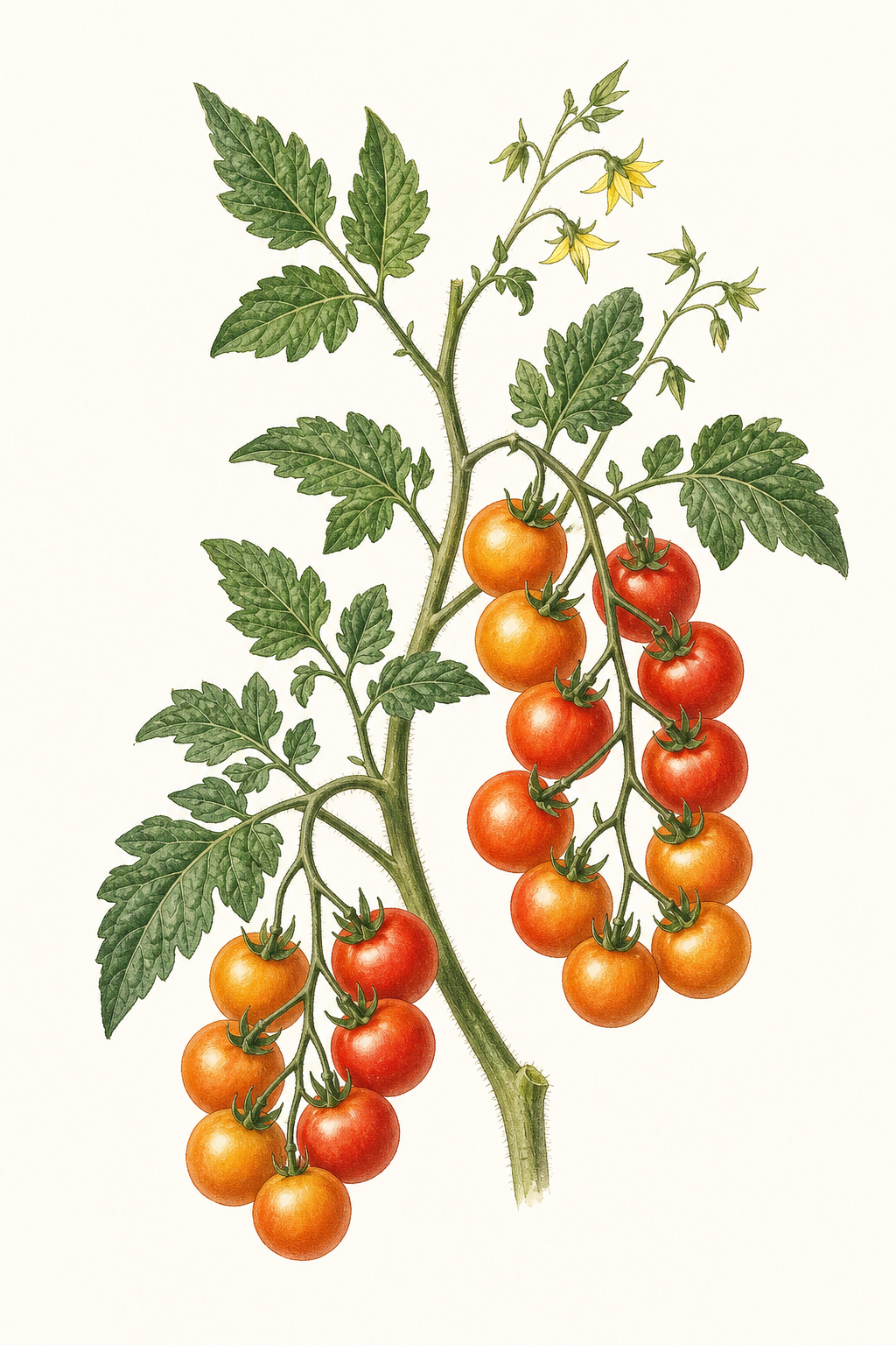 Botanical illustration of Isis Candy