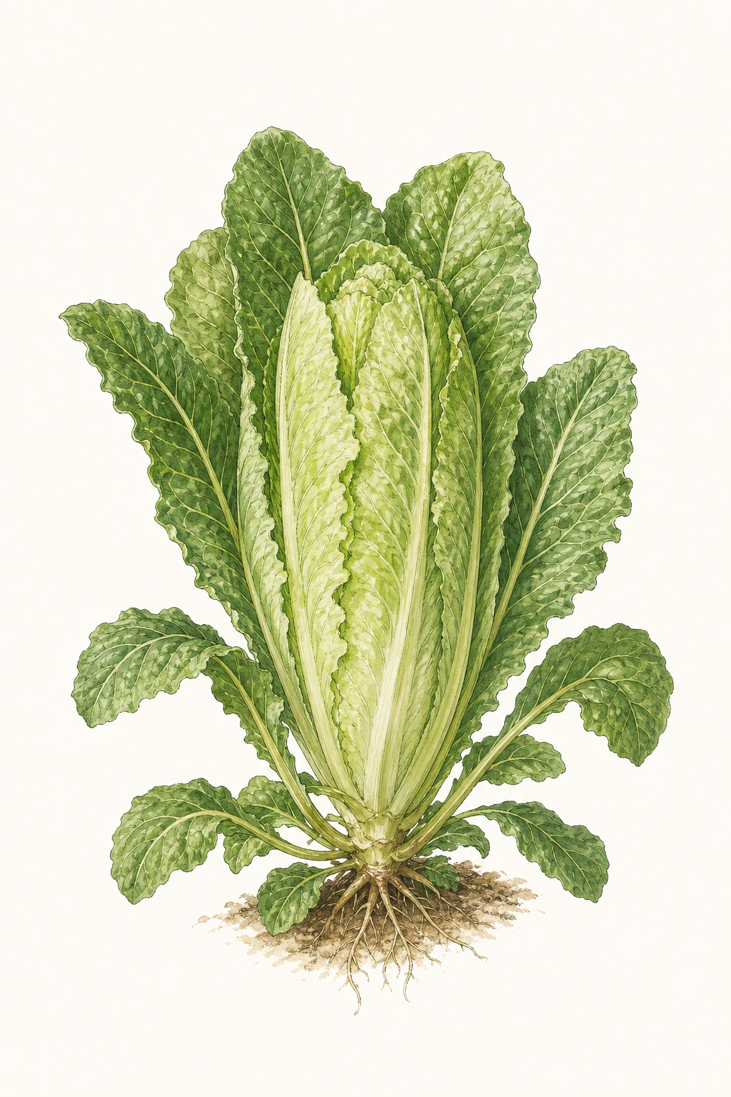 Botanical illustration of Crisp Mint