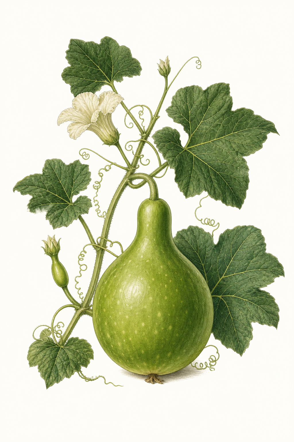 Botanical illustration of Big Apple