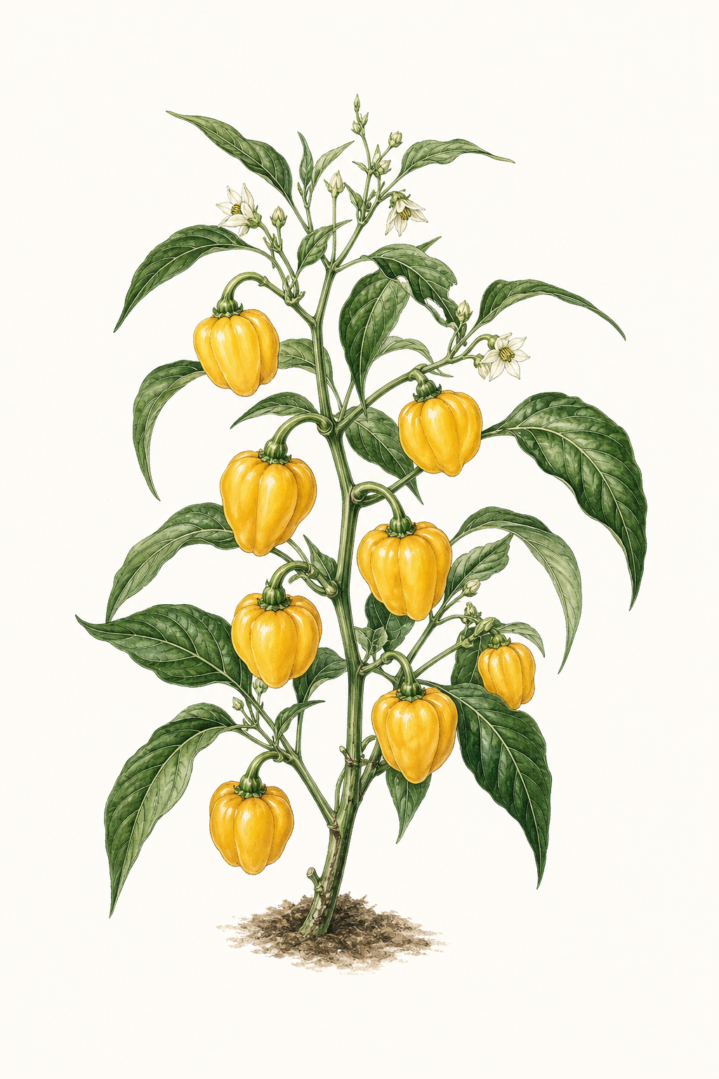 Botanical illustration of Canario
