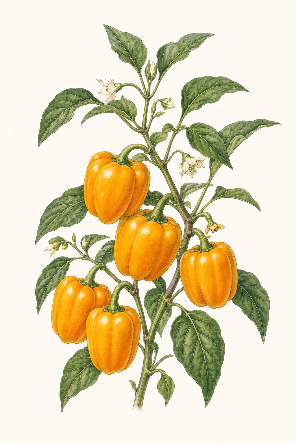 Botanical illustration of Sweet Sunrise