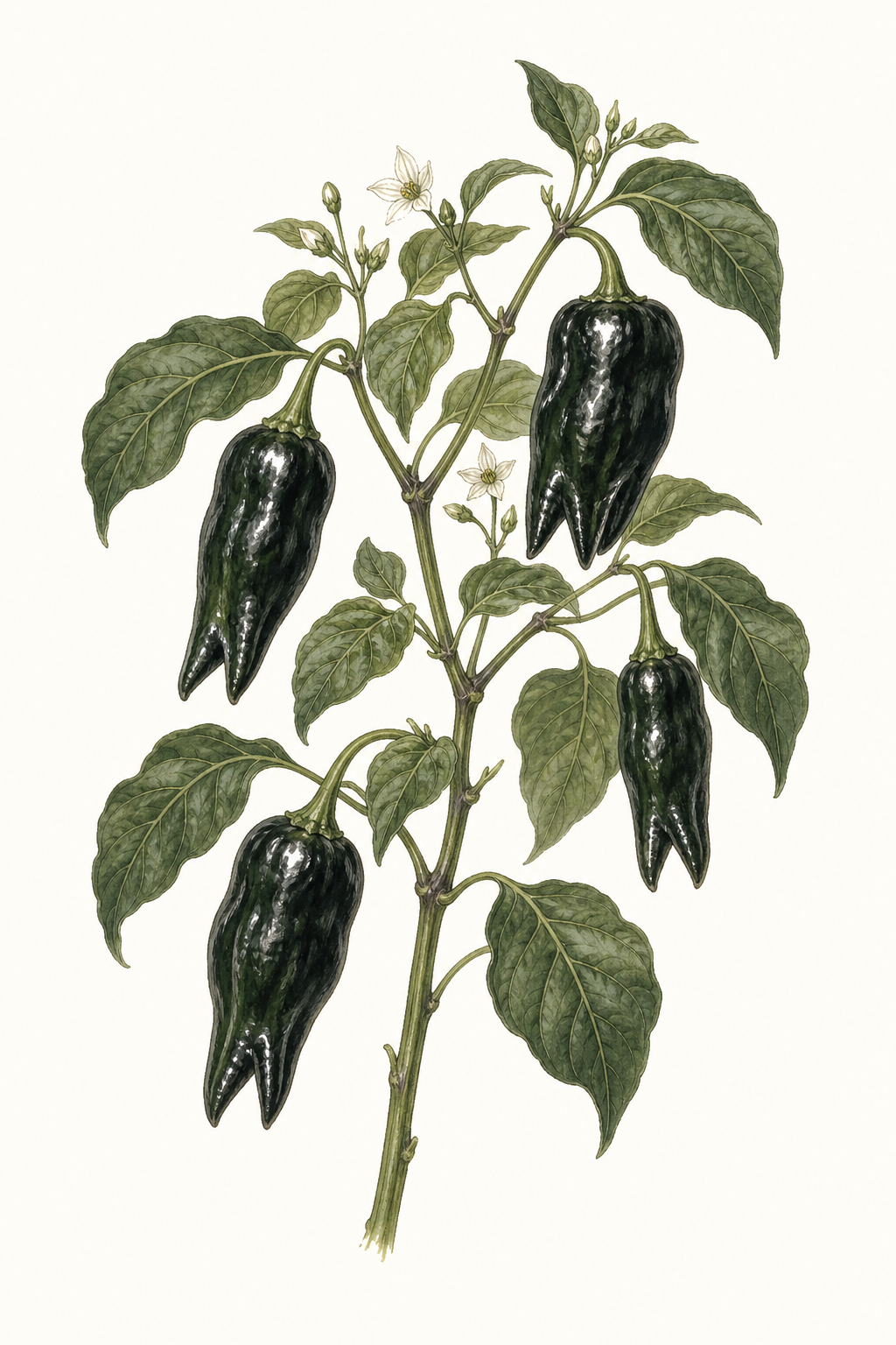 Botanical illustration of Trident