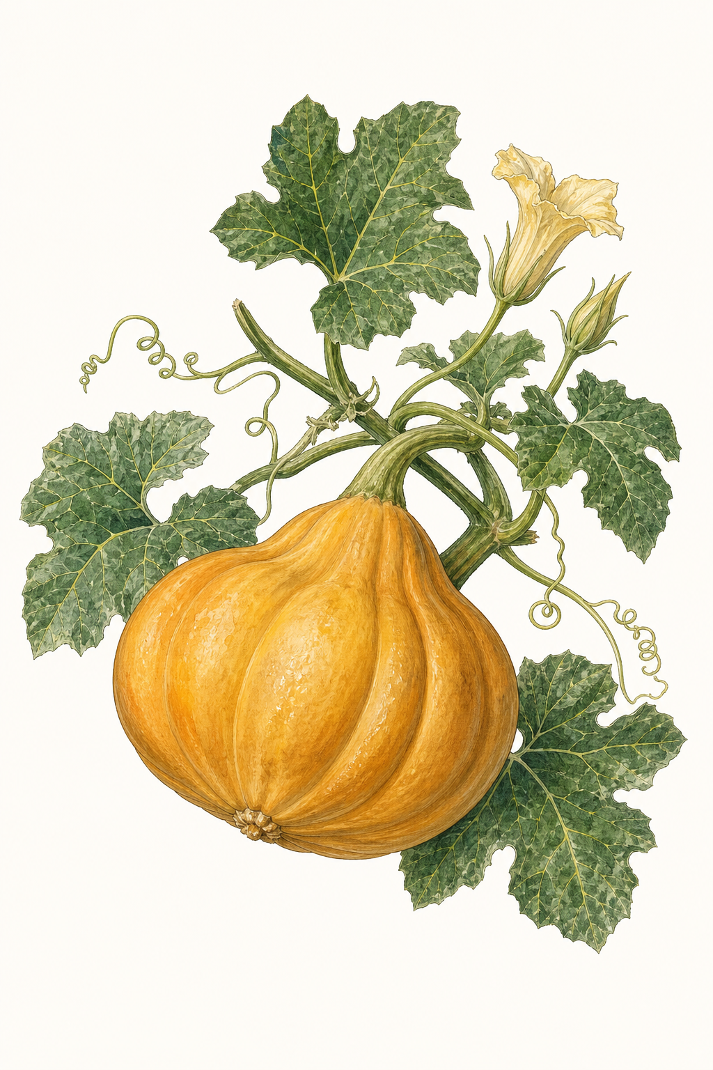 Botanical illustration of Candy Roaster