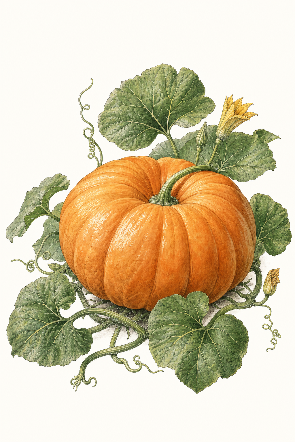 Botanical illustration of Atlantic Giant
