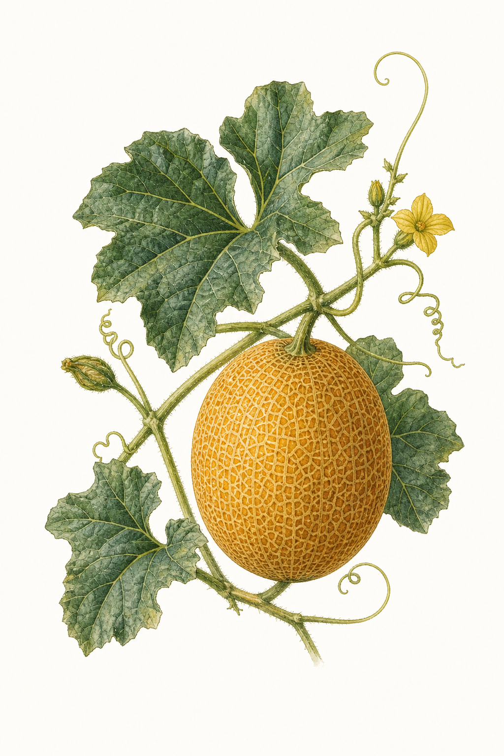 Botanical illustration of Oka