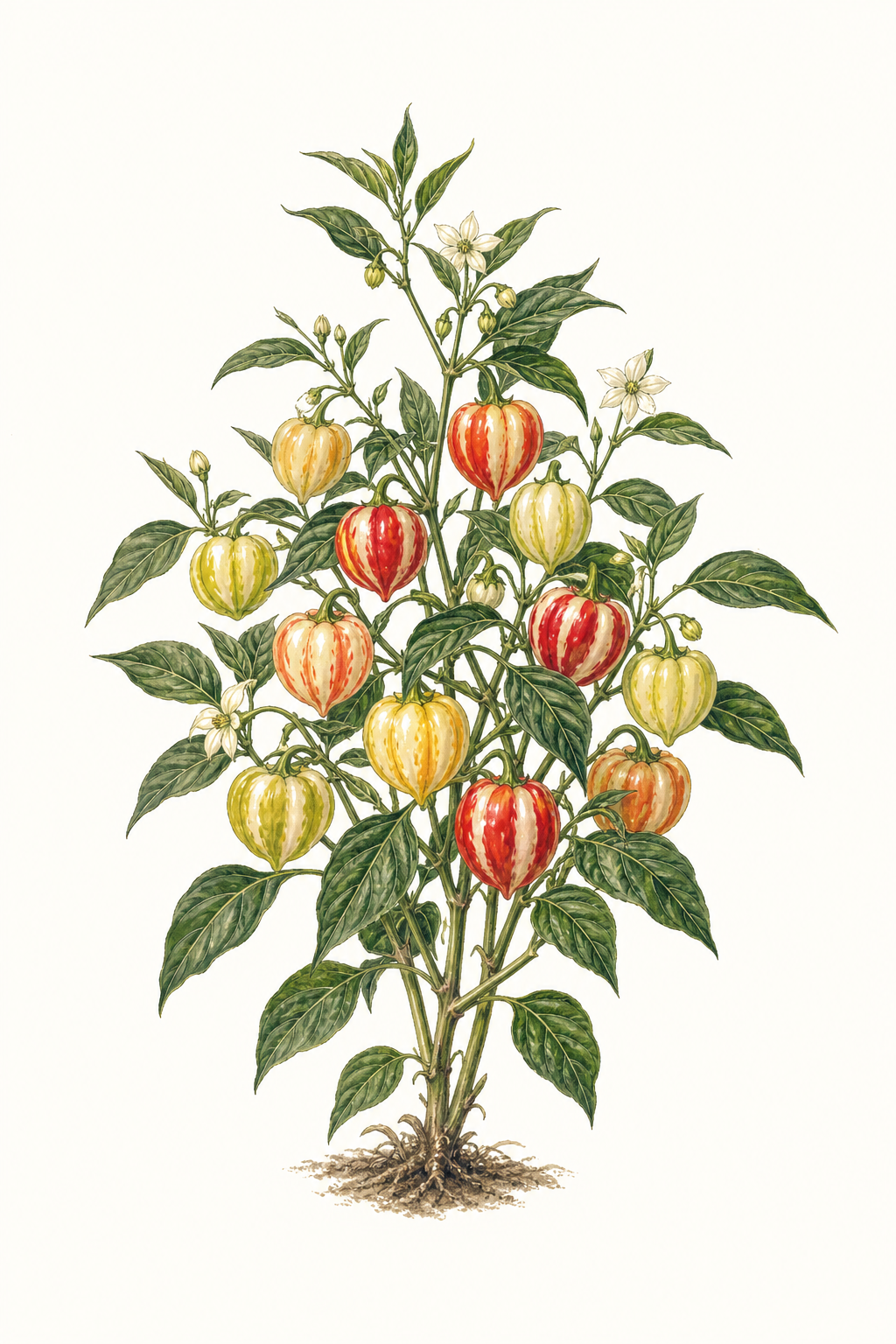 Botanical illustration of Calico