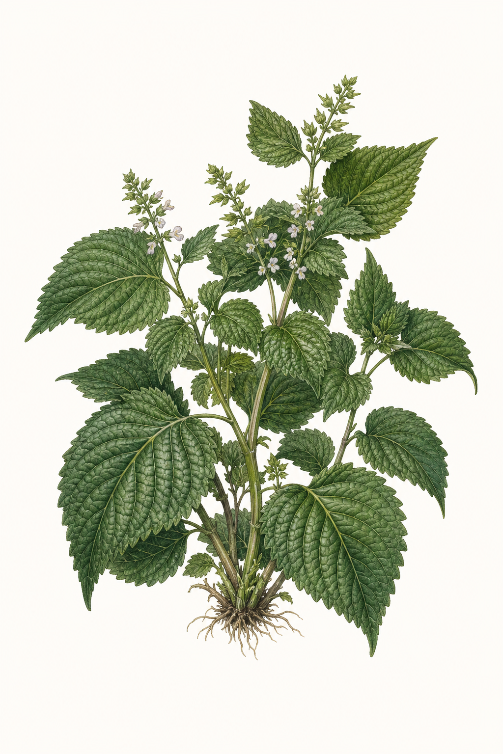 Botanical illustration of Green