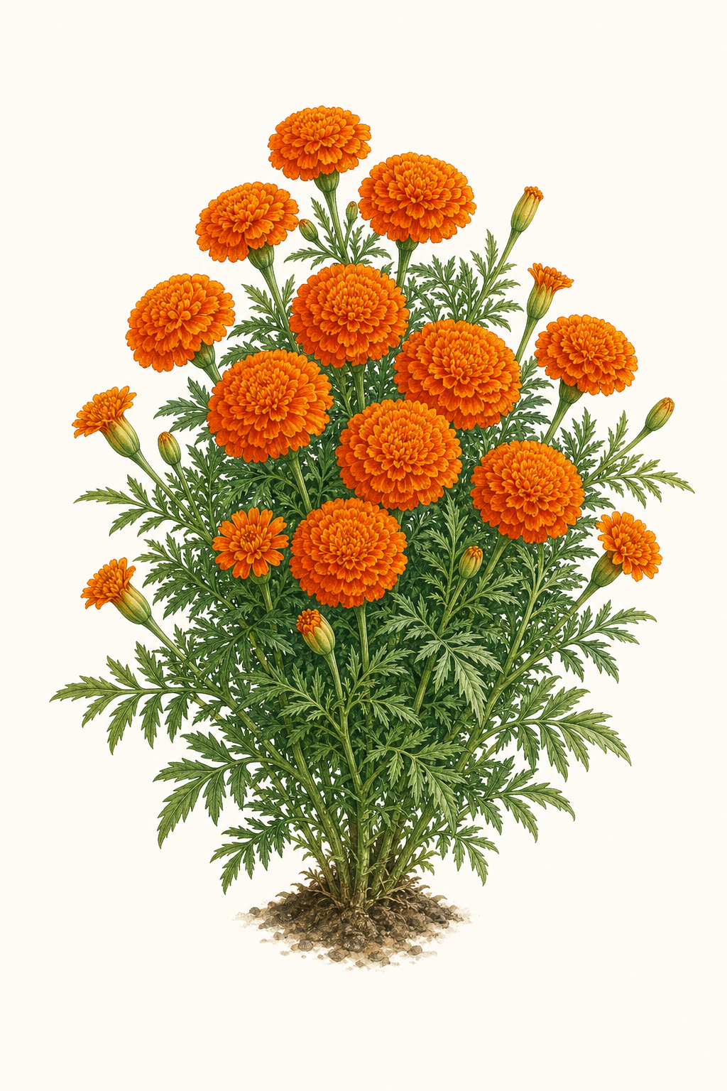 Botanical illustration of Fireball