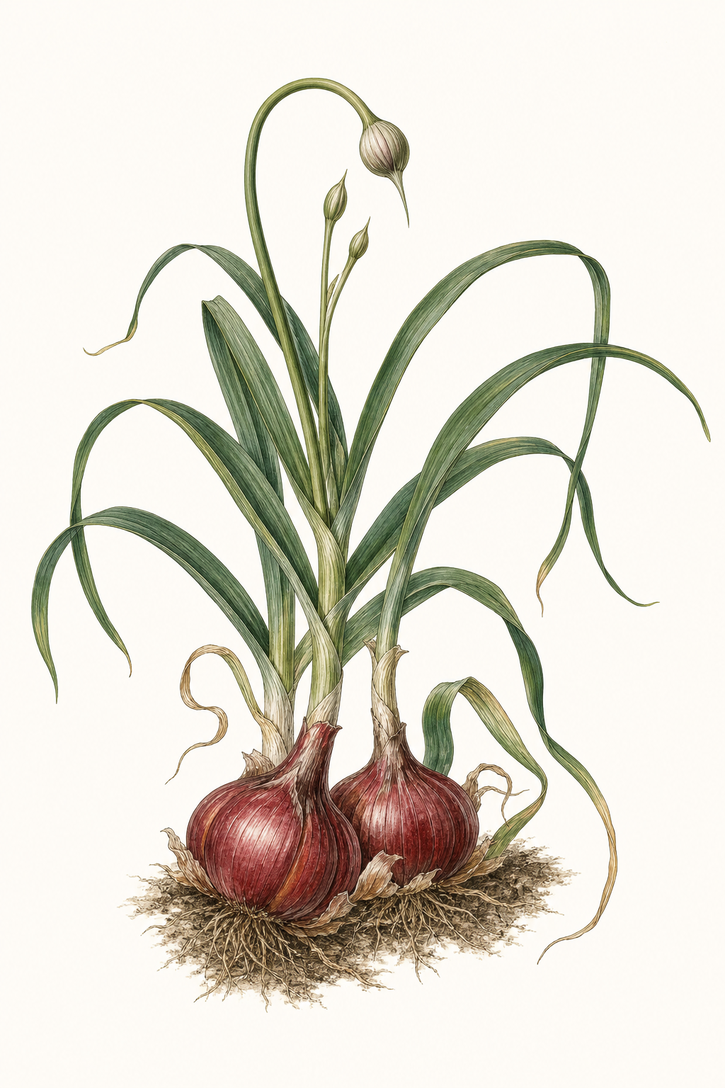 Botanical illustration of Killarney Red