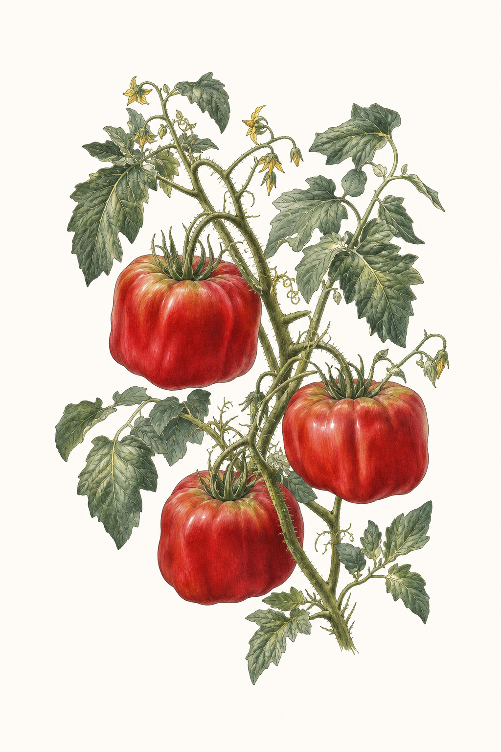 Botanical illustration of Box Car Willie