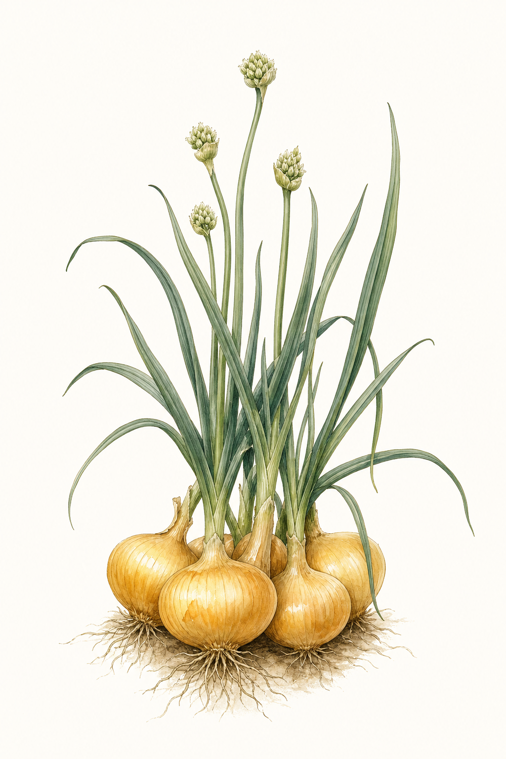 Botanical illustration of Clear Dawn