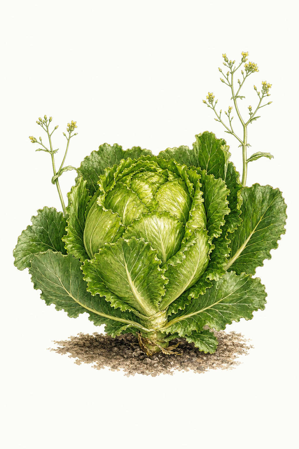 Botanical illustration of Salinas