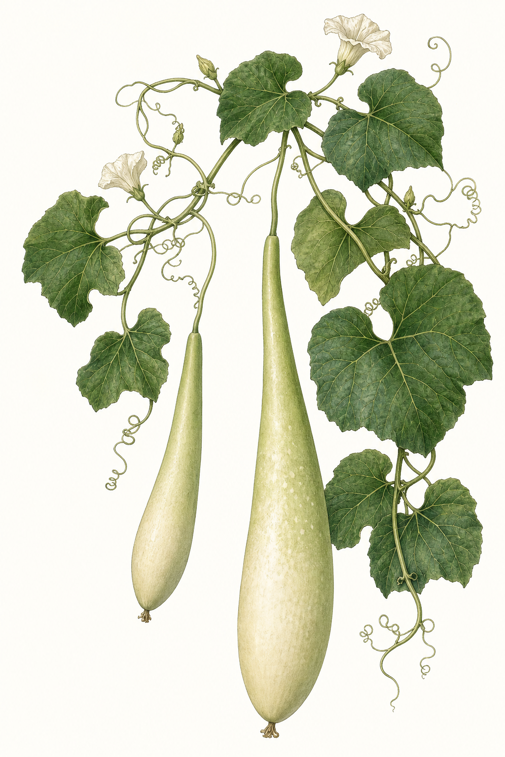 Botanical illustration of Mi Chang Wo