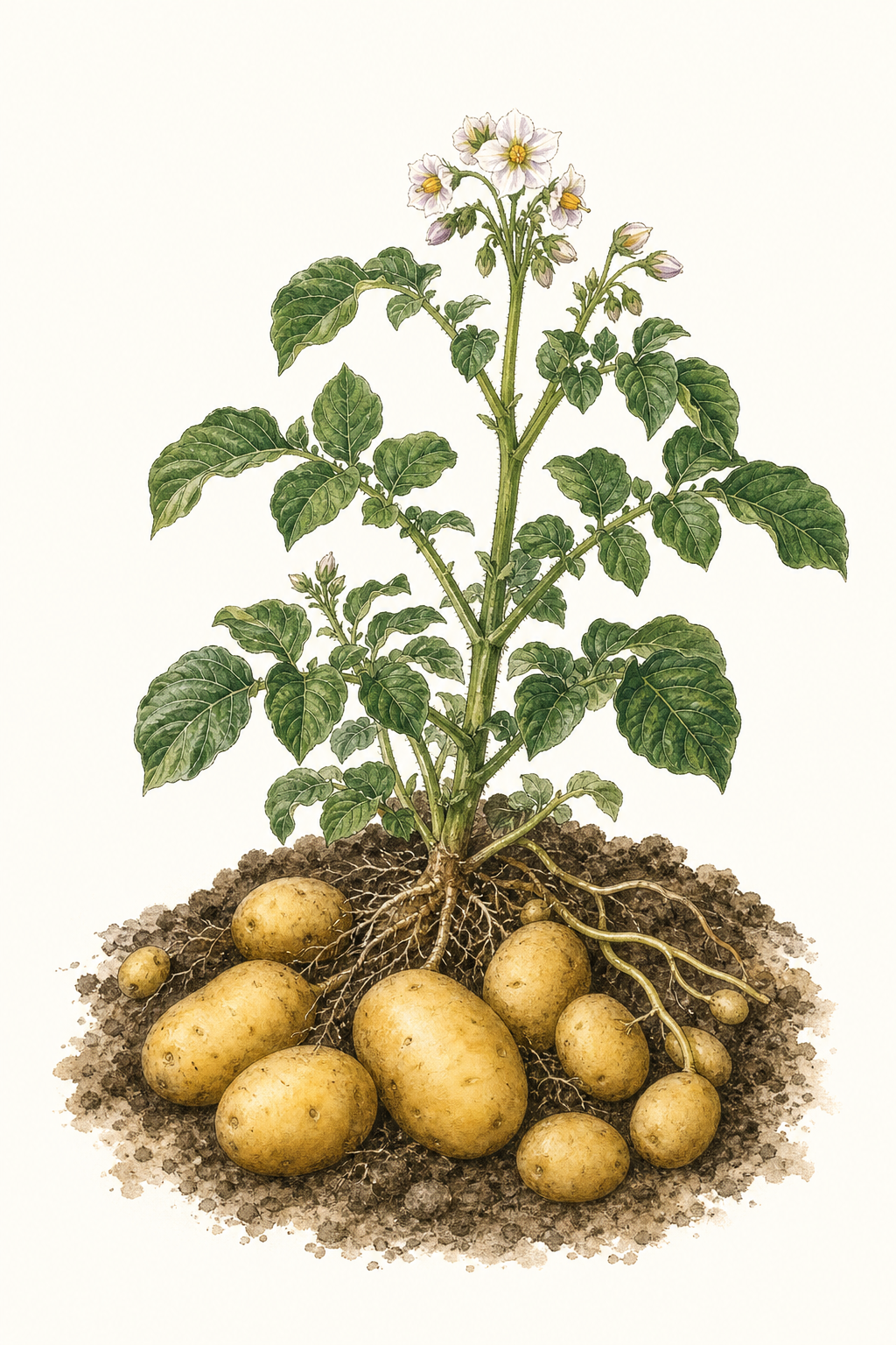 Botanical illustration of Yukon Gem