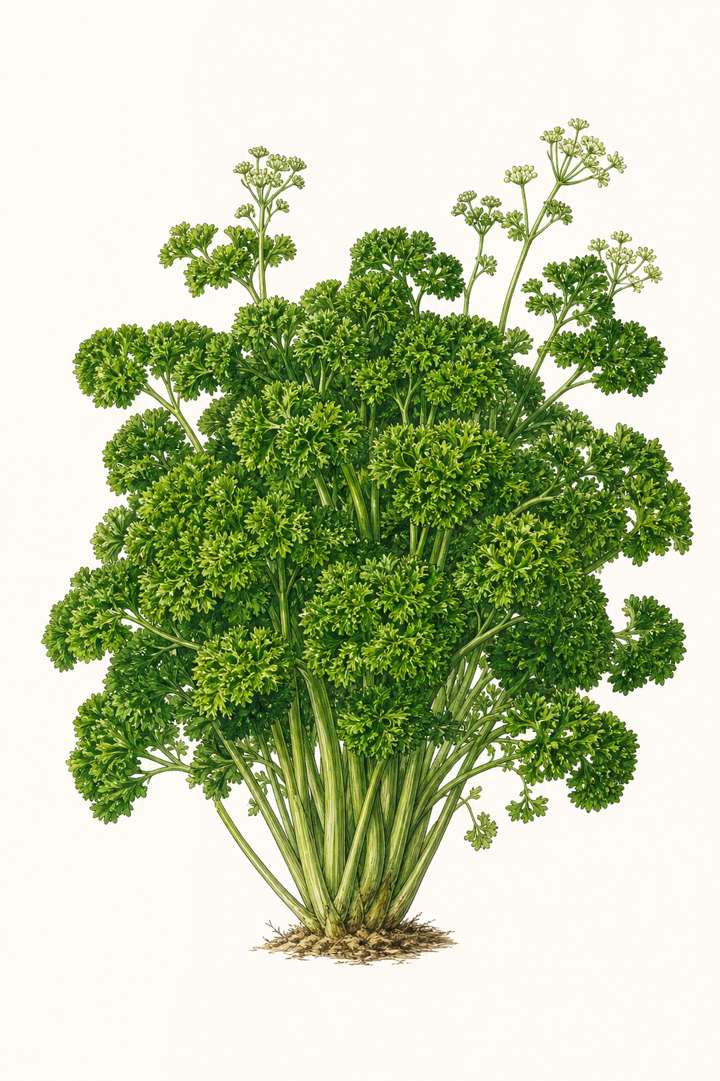 Botanical illustration of Gigante D'Italia