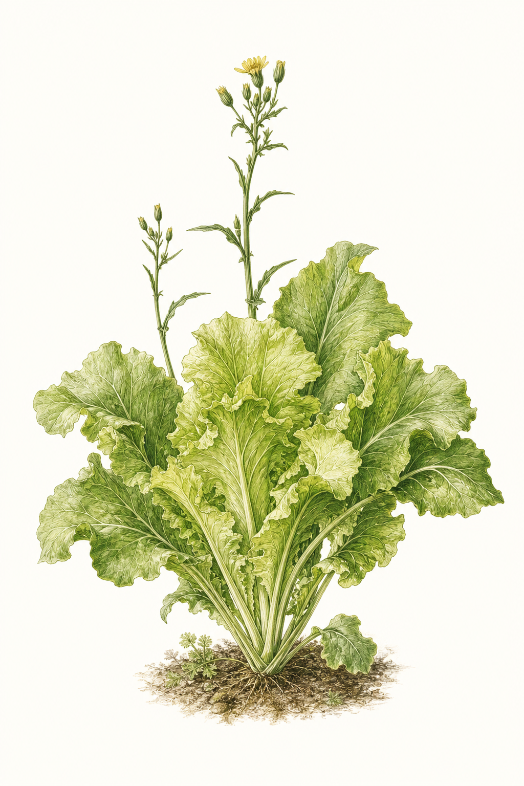 Botanical illustration of Grand Rapids