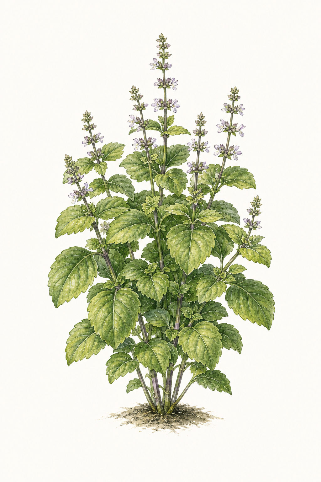 Botanical illustration of Sweet Lemon Dan