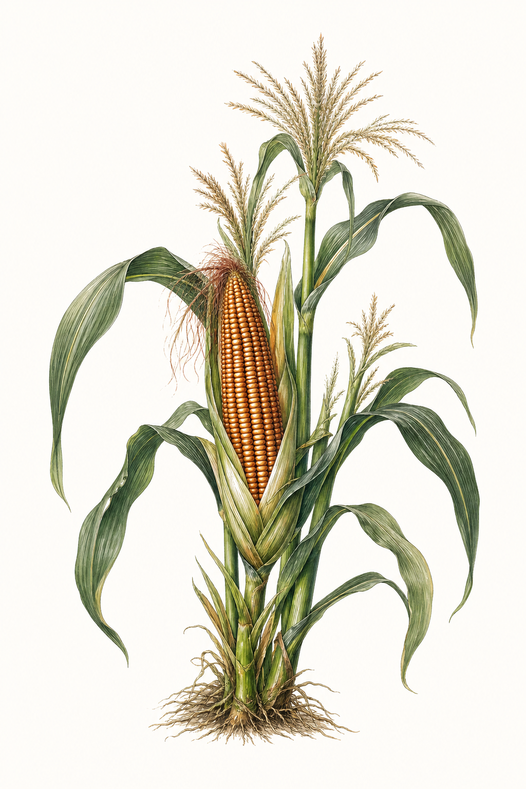 Botanical illustration of Autumn Beauty