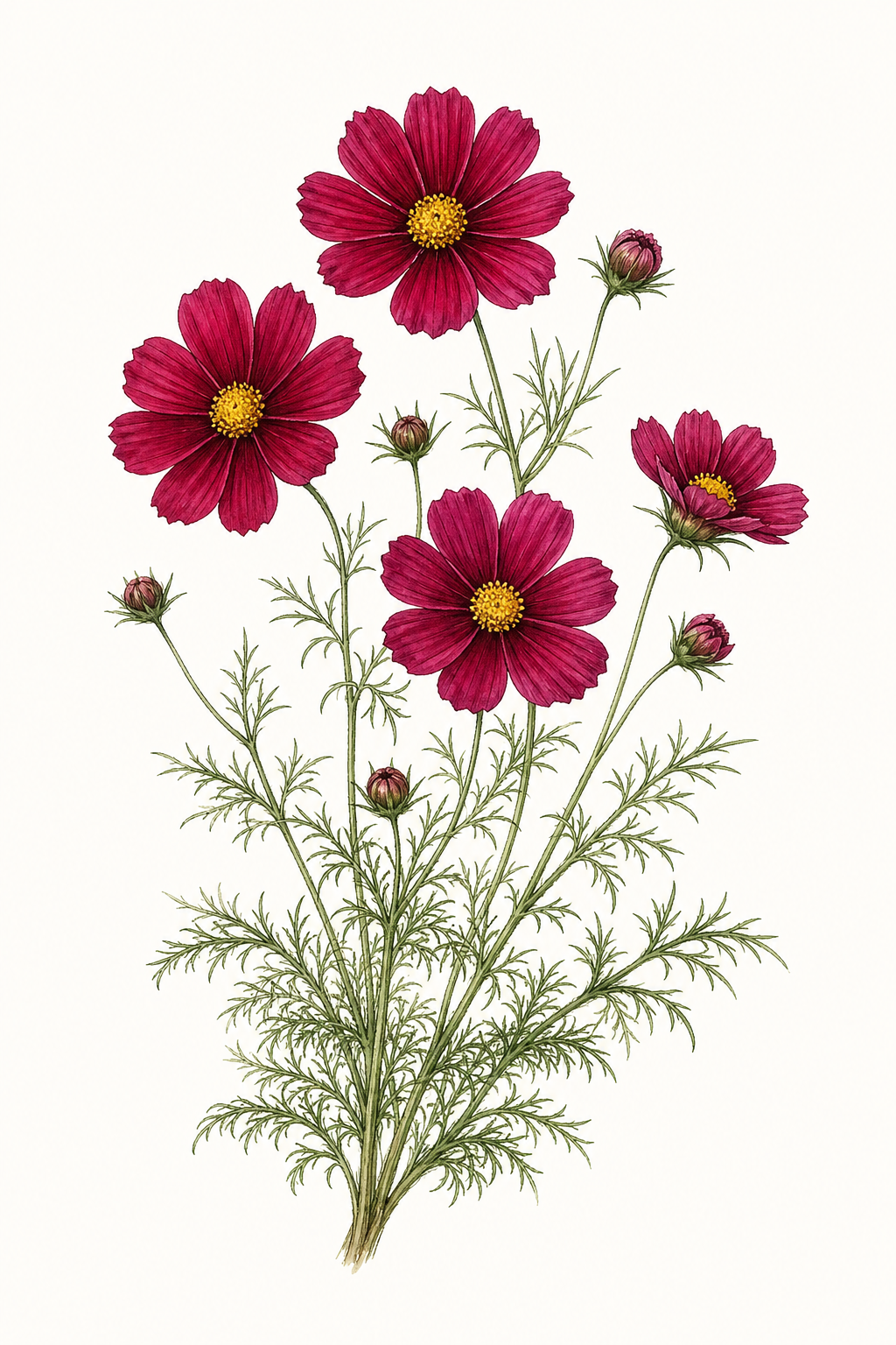 Botanical illustration of Rubenza