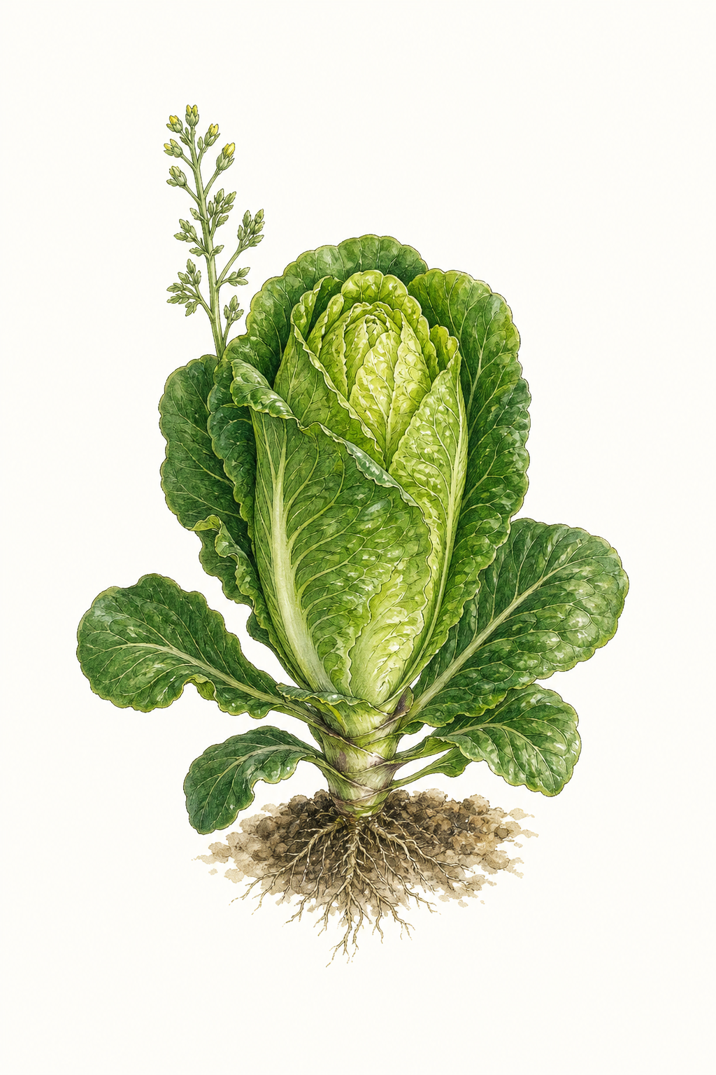 Botanical illustration of Little Gem