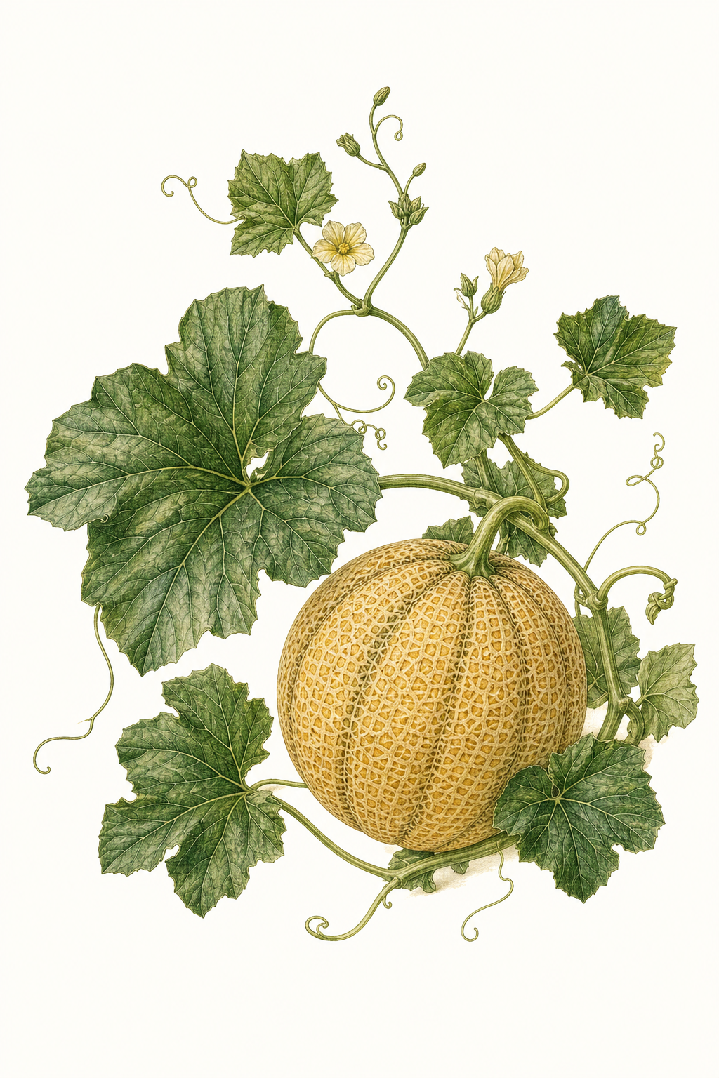 Botanical illustration of Heritage F1